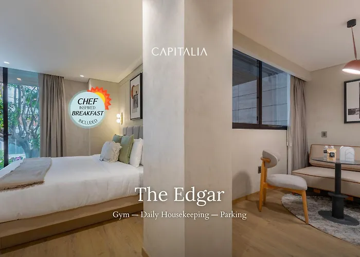 Apartamento Capitalia The Edgar Cidade do México
